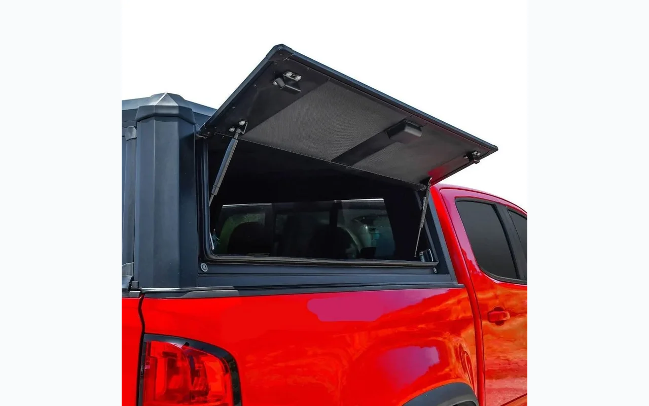 crossover truck bed tool box in a pickup truck bed