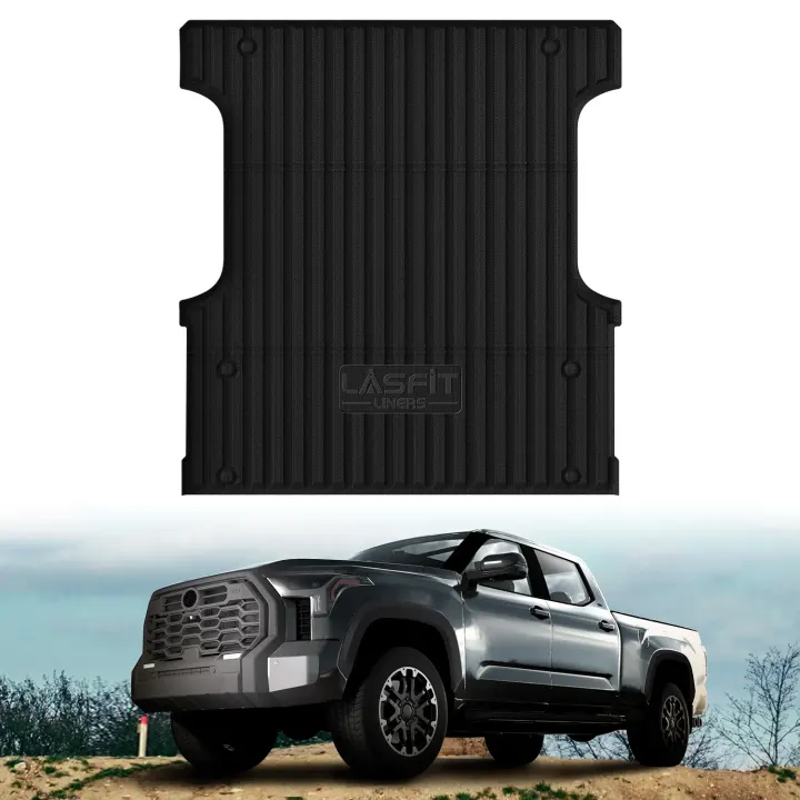LASFIT Custom-Fit TPE Truck Bed Mat