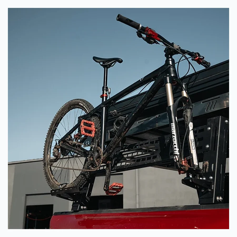 Cali Raised LED Bed Rack Bike Mount