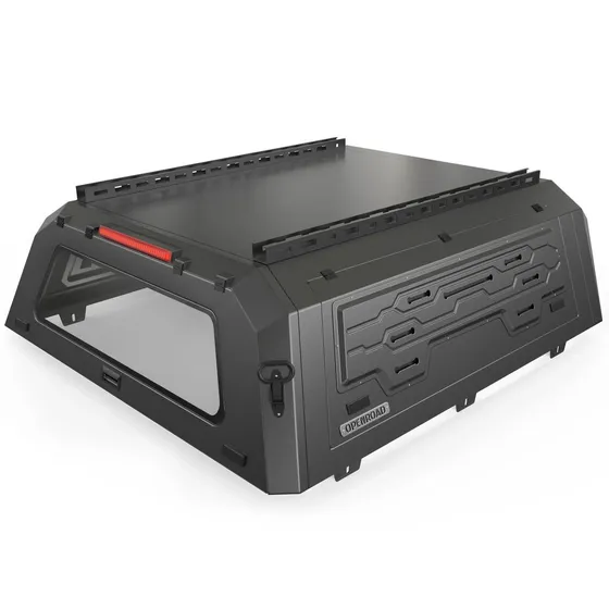 OPENROAD Aluminum Modular Truck Cap for Nissan Frontier 5 ft Bed