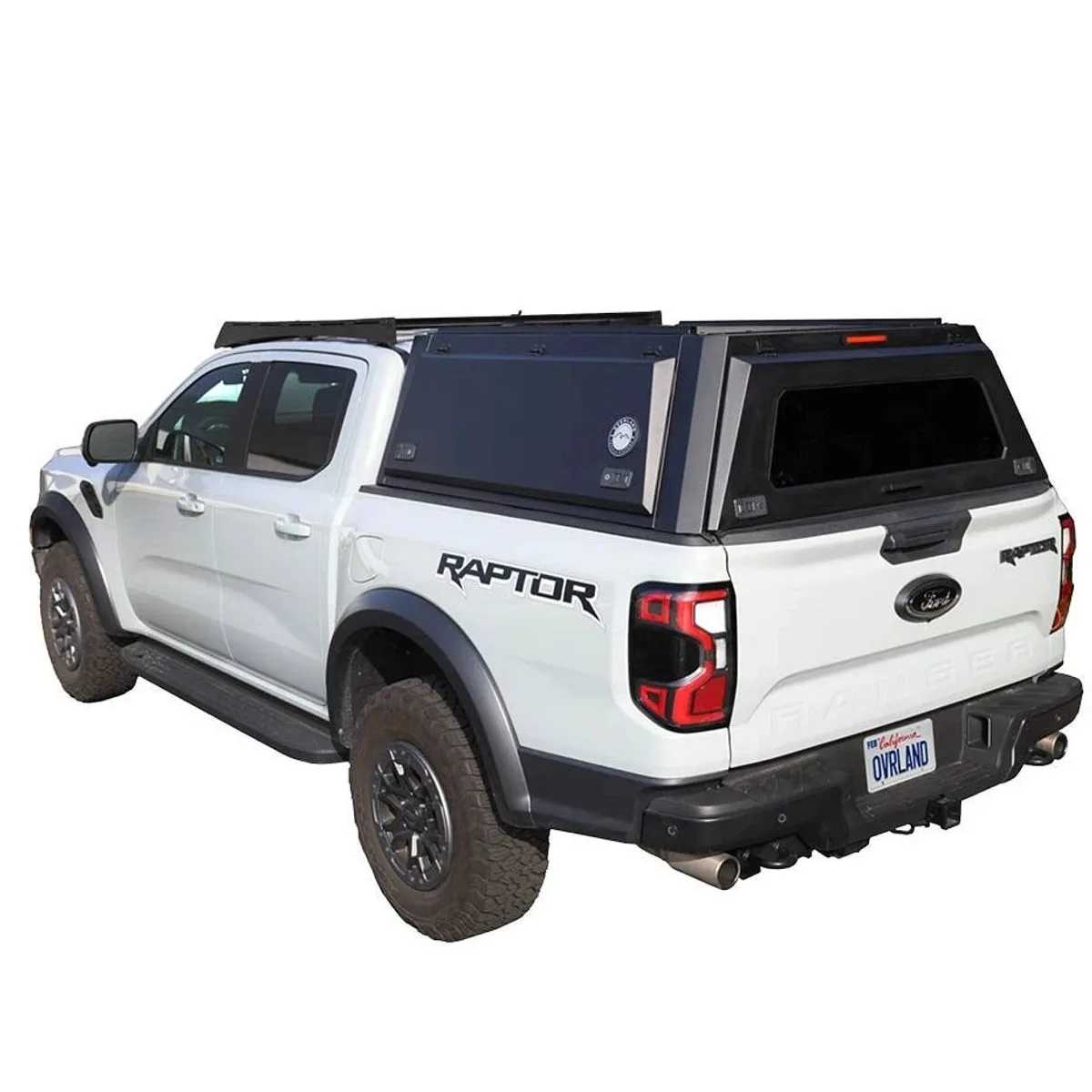 OVS Expedition Stainless Steel Truck Cap with Wing Doors for Ford Ranger 5 ft Bed