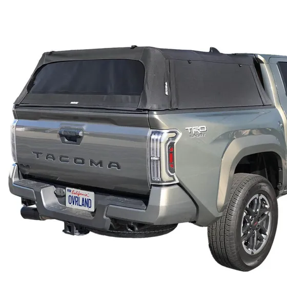 OVS Explorer Soft Shell Foldable Bed Cap for Toyota Tacoma 5 ft Bed