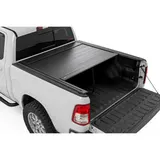 Rough Country Manual Retractable Tonneau Cover for Ram 1500 and TRX 5 ft 7 in Bed view 1