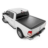 Rough Country Manual Retractable Tonneau Cover for Ram 1500 and TRX 5 ft 7 in Bed view 3