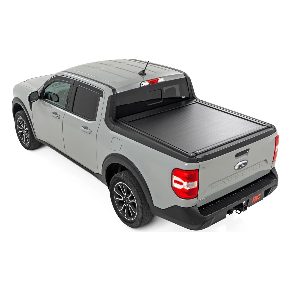 Rough Country Powered Retractable Tonneau Cover for Ford Maverick 4 ft 6 in Bed