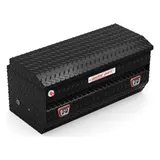 Weather Guard Aluminum Compact All-Purpose Truck Chest Tool Box, Gloss Black view 2