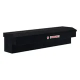 Weather Guard Aluminum Lo-Side 56 in Side-Mount Truck Tool Box, Gloss Black view 1